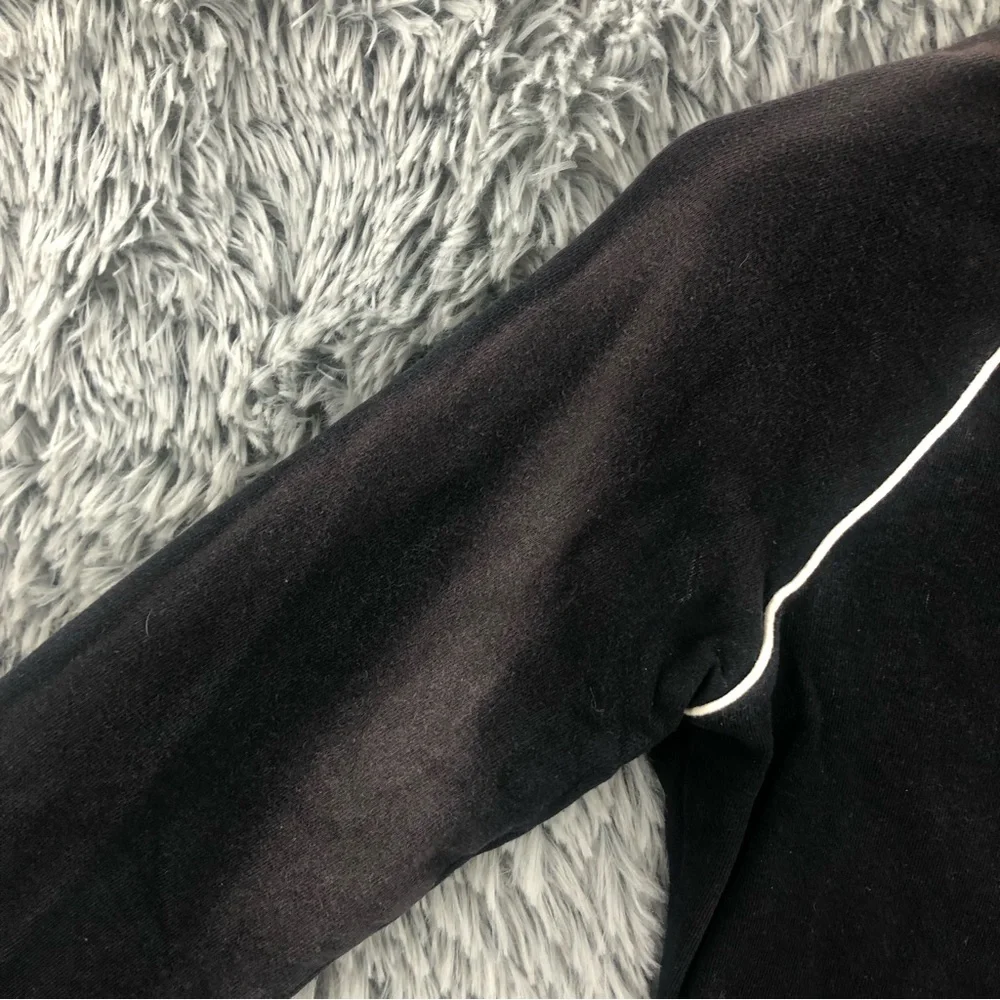 Harley Davidson Jacket Womens Small Black Lightweight Black Logo Pockets